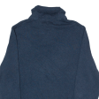 NAUTICA Mens Jumper Blue High Neck Tight Knit XL Online Hot Sale