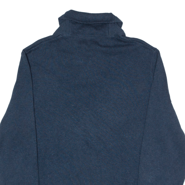 NAUTICA Mens Jumper Blue High Neck Tight Knit XL Online Hot Sale