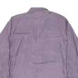 ARPINO Mens Plain Shirt Purple Long Sleeve L Supply