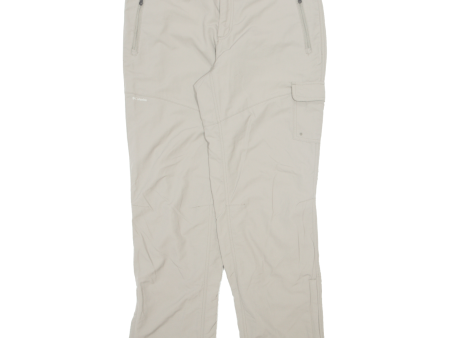 COLUMBIA Lined Outdoor Womens Trousers Beige Regular Straight W36 L31 Supply