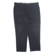 DICKIES Workwear Mens Trousers Black Regular Straight W40 L30 Online Sale