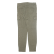 CHICOREE Cargo Womens Trousers Green Slim Tapered W30 L30 Online Hot Sale