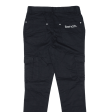 BENCH Cargo Girls Trousers Black Regular Tapered W30 L30 For Discount