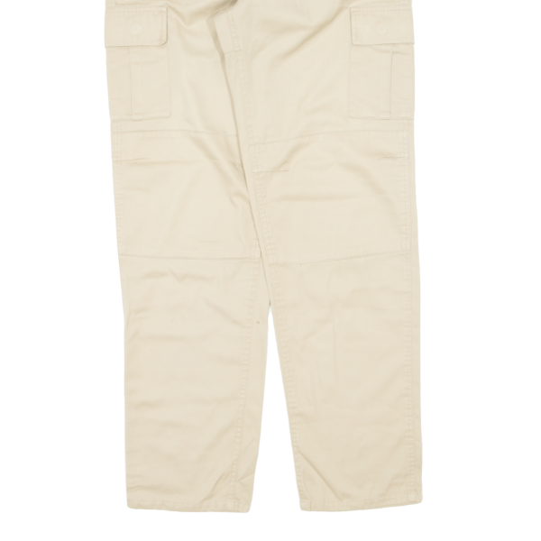 Cargo Womens Trousers Beige Regular Tapered W30 L31 Online now