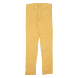 CARHARTT Workwear Womens Trousers Yellow Slim Tapered W29 L32 Sale