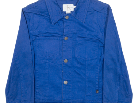 CALVIN KLEIN JEANS Boys Jacket Blue M Discount