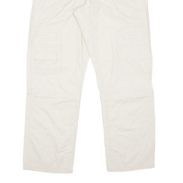 BIAGGINI Outdoor Mens Trousers Cream Regular Straight W36 L32 on Sale