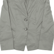 ARMANI JEANS Womens Blazer Jacket Grey XS Online Hot Sale