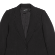 DKNY Womens Blazer Jacket Black S on Sale