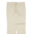 DICKIES Workwear Womens Trousers Beige Relaxed Straight W33 L32 on Sale