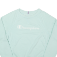 CHAMPION Womens Sweatshirt Blue S Online Sale