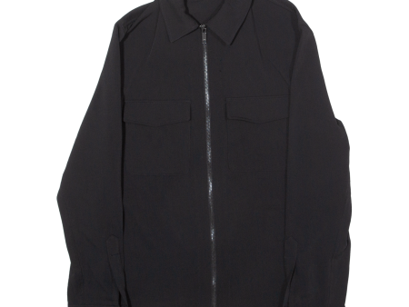 ZARA Womens Coach Jacket Black M For Cheap