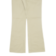 DICKIES Workwear Womens Trousers Beige Slim Bootcut W30 L31 on Sale