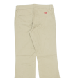 DICKIES Workwear Womens Trousers Beige Slim Bootcut W30 L31 on Sale