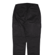 C&A Cargo Womens Trousers Black Regular Tapered W26 L32 on Sale