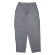 BRITANNIA Womens Trousers Grey Regular Tapered 80s W30 L30 Online Sale