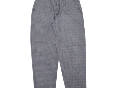 BRITANNIA Womens Trousers Grey Regular Tapered 80s W30 L30 Online Sale