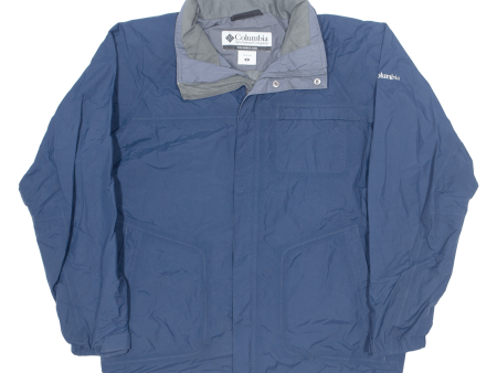 COLUMBIA Mens Jacket Blue M Cheap