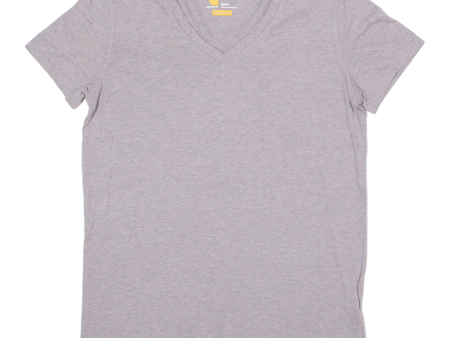 CARHARTT Relaxed Fit Mens T-Shirt Grey V-Neck S Online