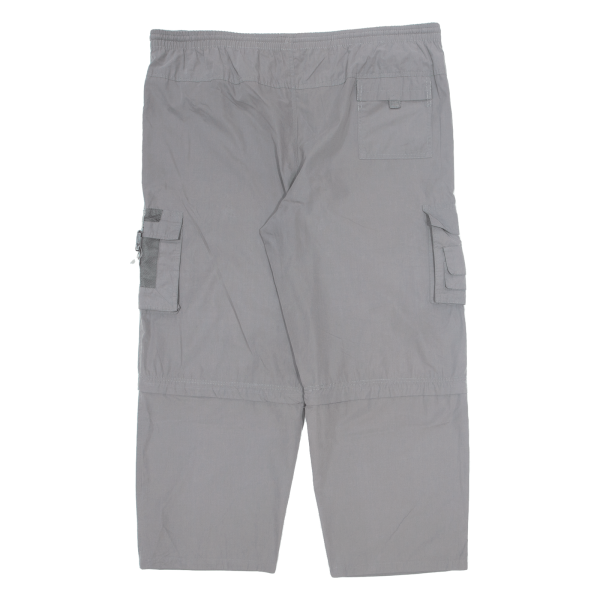 Cargo Outdoor Mens Trousers Grey Regular Straight W44 L28 Online