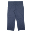 DICKIES Workwear Mens Trousers Blue Regular Straight W42 L29 Hot on Sale