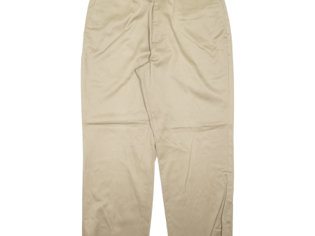 DOCKERS D3 Khaki Mens Trousers Beige Regular Straight W36 L29 Supply