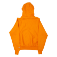 CHAMPION REVERSE WEAVE Mens Orange Hoodie XS Supply