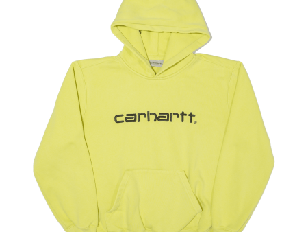 CARHARTT WIP Mens Yellow Hoodie XS Sale