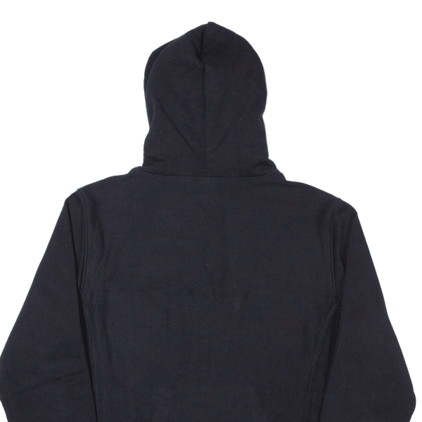 CHAMPION REVERSE WEAVE Mens Black Hoodie S Discount