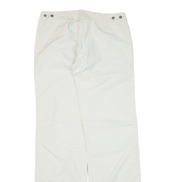 DIESEL Womens Trousers Cream Loose Straight W31 L35 For Discount