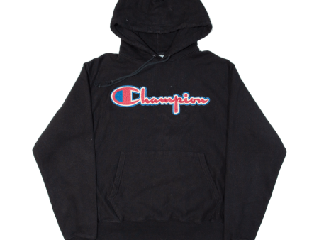 CHAMPION REVERSE WEAVE Mens Black Hoodie M For Sale