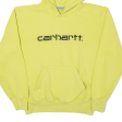 CARHARTT WIP Mens Yellow Hoodie XS Sale