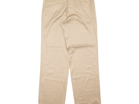 DOCKERS Khaki Mens Trousers Beige Regular Straight W32 L34 Online Hot Sale