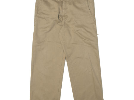 DOCKERS Khakis Mens Trousers Beige Regular Straight W33 L28 For Sale