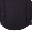 JOOP Mens Plain Shirt Black Long Sleeve M Fashion