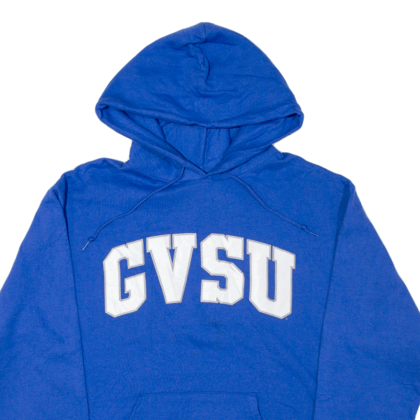 CHAMPION GVSU Mens Blue Hoodie USA M For Sale