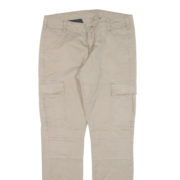 CARHARTT Pilot Pant Cargo Womens Trousers Beige Regular Tapered W33 L32 on Sale