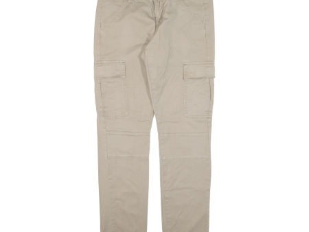 CARHARTT Pilot Pant Cargo Womens Trousers Beige Regular Tapered W33 L32 on Sale