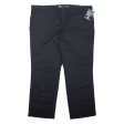 DICKIES Workwear Womens Trousers Black Relaxed Straight W45 L31 Online Sale