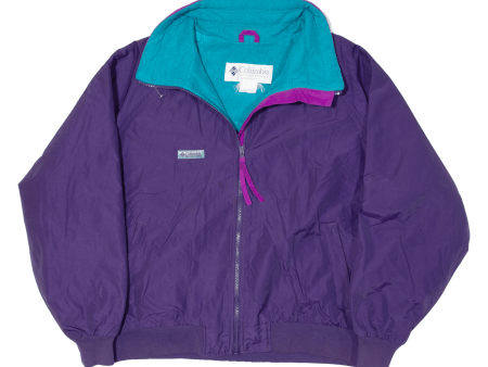 COLUMBIA Womens Jacket Purple XL Hot on Sale