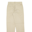 DICKIES Workwear Mens Trousers Beige Slim Straight W29 L32 Hot on Sale