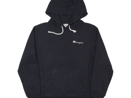 CHAMPION REVERSE WEAVE Mens Black Hoodie S Discount