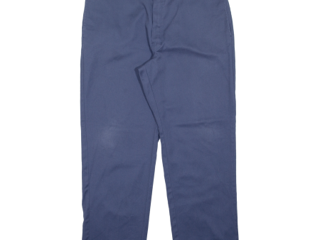 DICKIES 874 Workwear Mens Trousers Blue Regular Straight W40 L29 Online