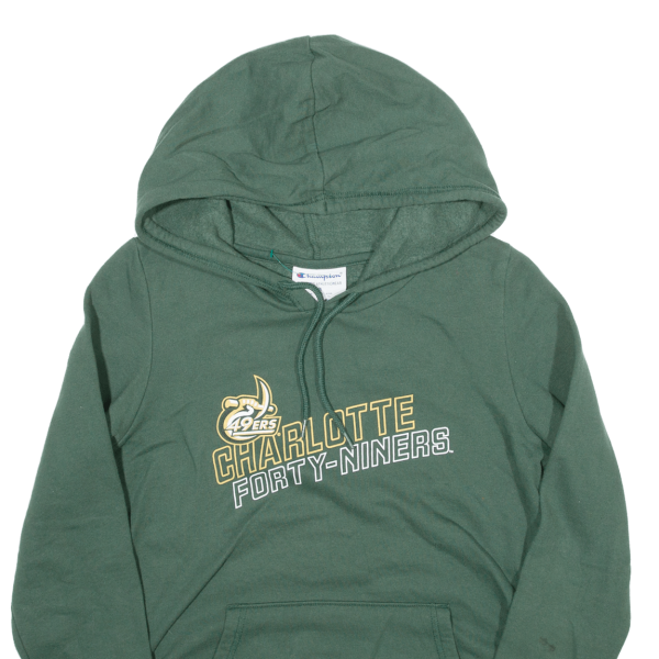 CHAMPION Charlotte 49ers Womens Green Hoodie USA M Cheap