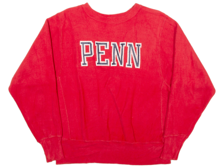 CHAMPION Penn State University Womens Sweatshirt Red USA S Online now