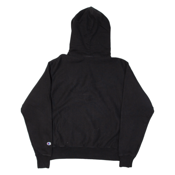 CHAMPION REVERSE WEAVE Mens Black Hoodie M For Sale