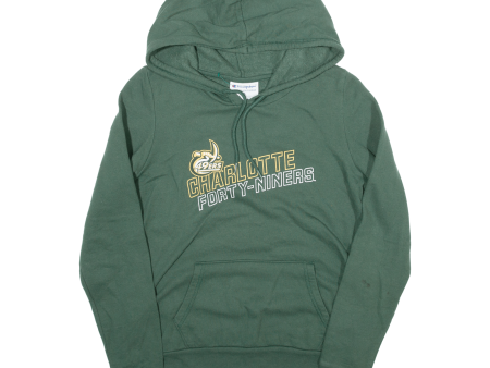 CHAMPION Charlotte 49ers Womens Green Hoodie USA M Cheap