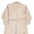 Belted Womens Trench Coat Beige M Hot on Sale