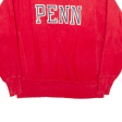 CHAMPION Penn State University Womens Sweatshirt Red USA S Online now