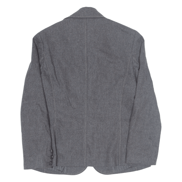 BOGNER Womens Blazer Jacket Grey Wool M Online Sale